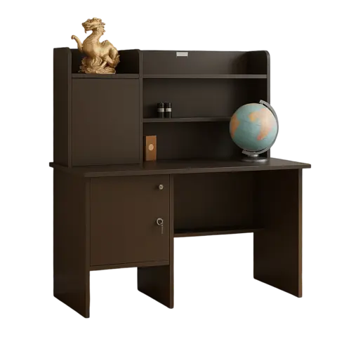 ST-01 Study Table – Asian Walnut Finish