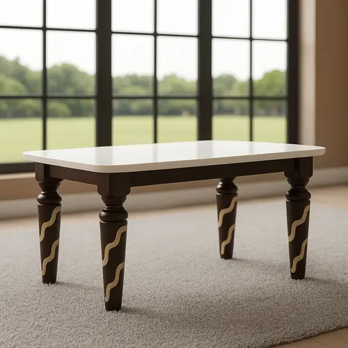 PEONY (4120) – Premium Center Table with Composite CO2 Top